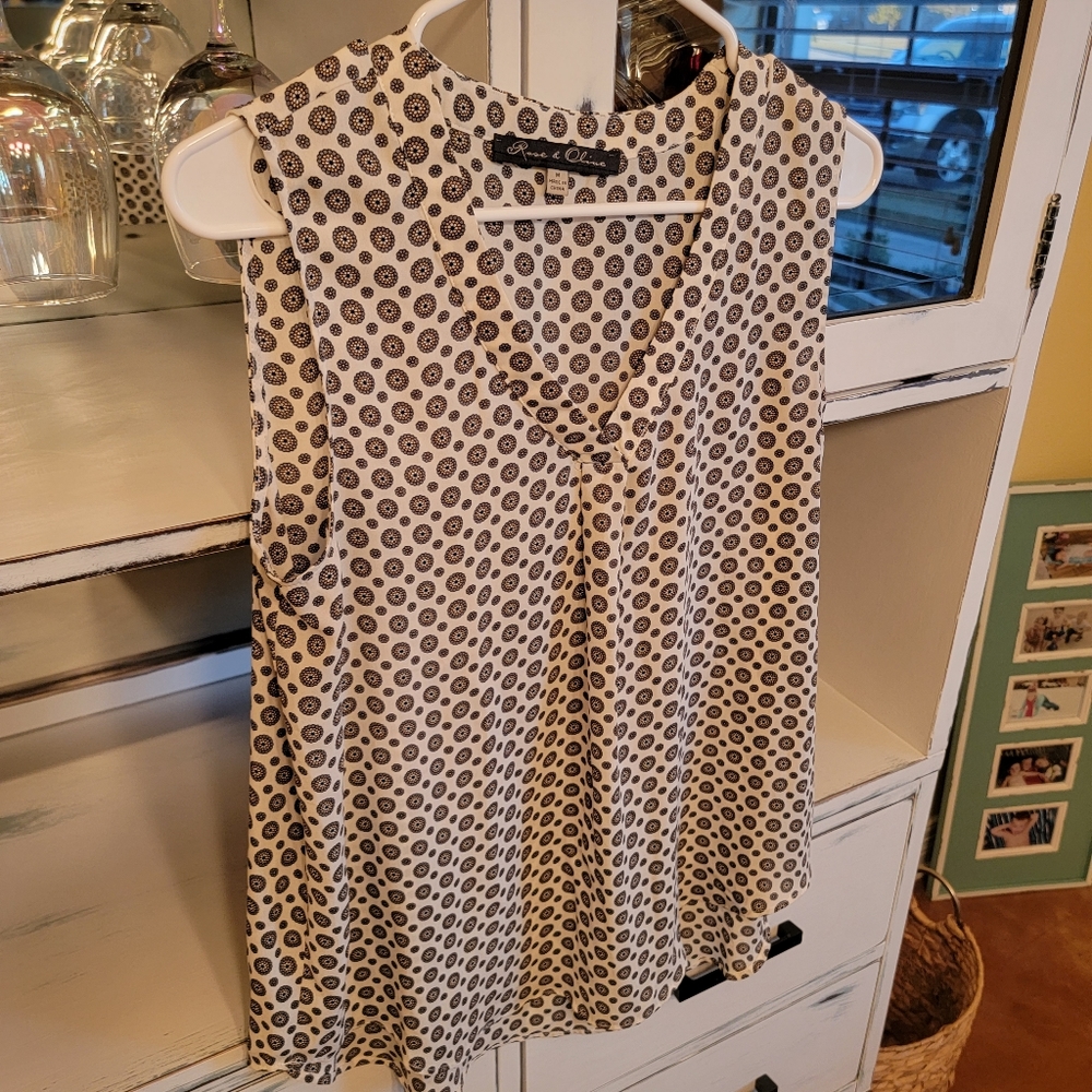 Rose & Olive dress tank size med